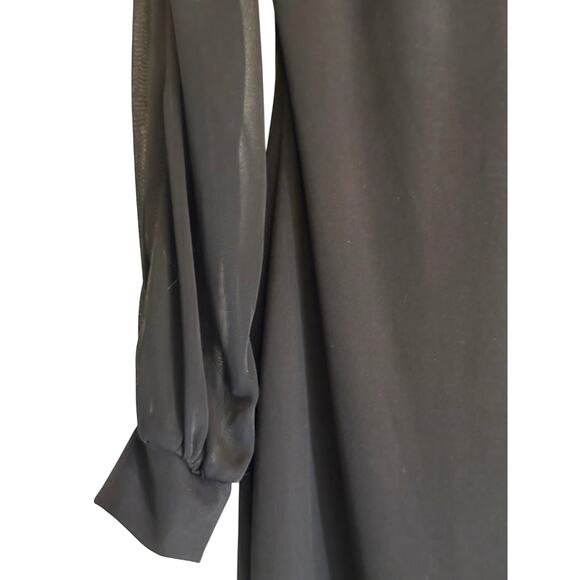 SWEET STORM Little Black Dress Costume Witch Halloween Fairy Goth Medium - Picture 6 of 7